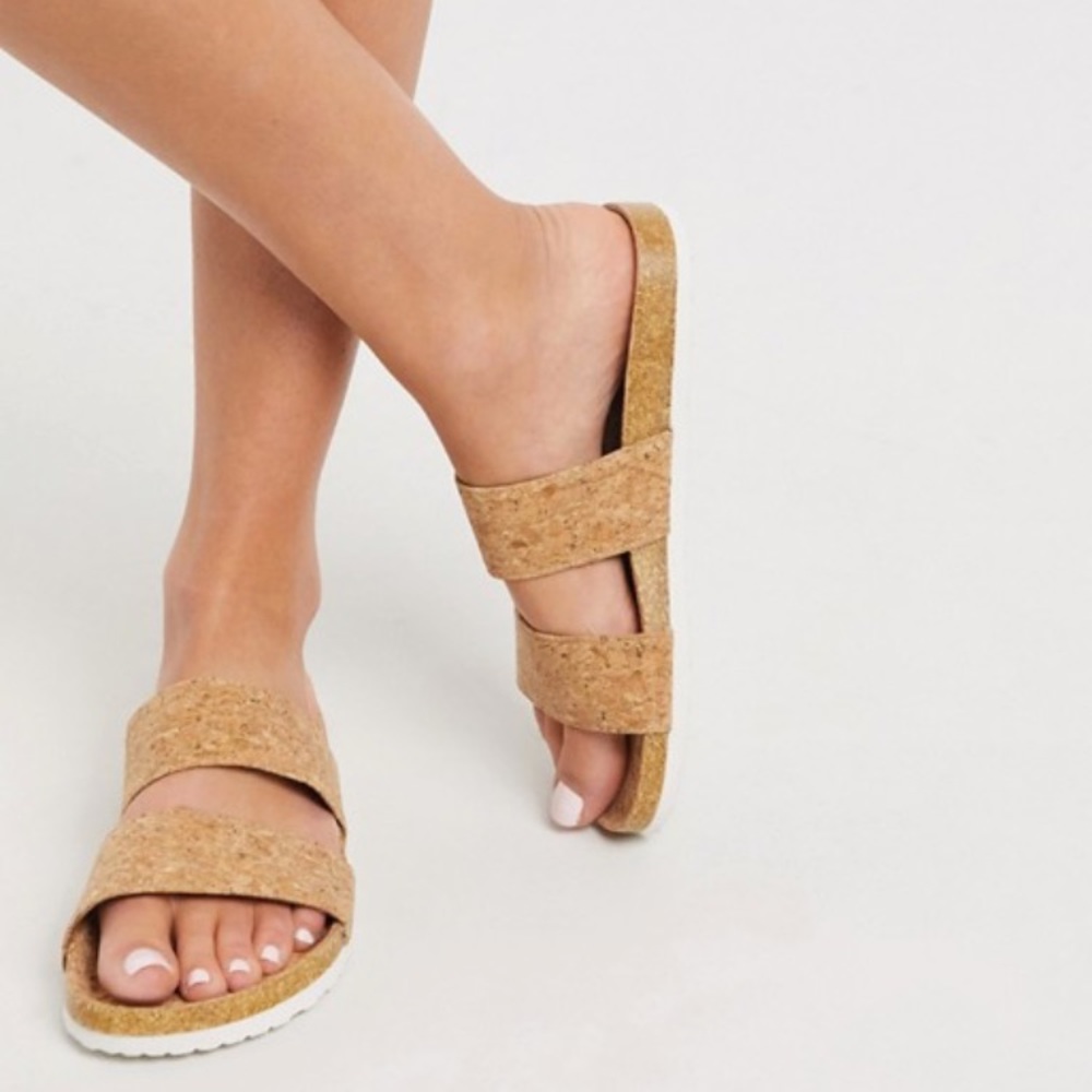 ASOS Frazier double strap mule sandal